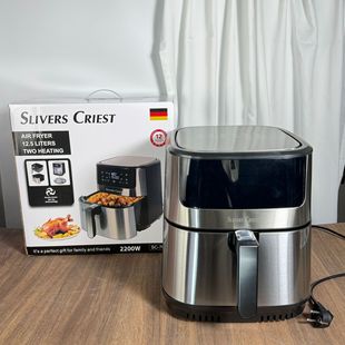 Touch Fully Automatic Smokeless Air Fryer 12.5L Air Fryer Export Exclusively for Cross-Border Wholesale Fryer