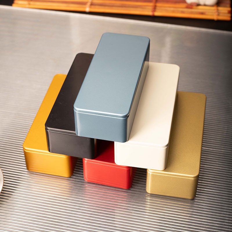 岩茶两泡装长泡茶叶礼盒装空盒小铁盒红茶品鉴试用装包装盒空礼盒