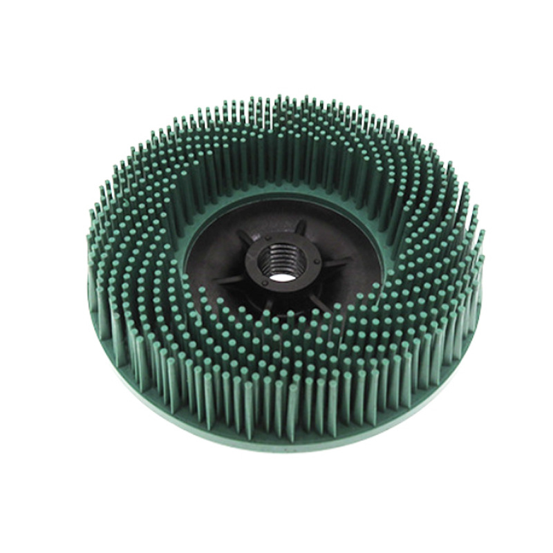 Ciclón cepillo de pulido de automóviles pulido de metal desoxidado pulido desbarbado tratamiento de superficie fabricante de cepillo de disco grande image 8