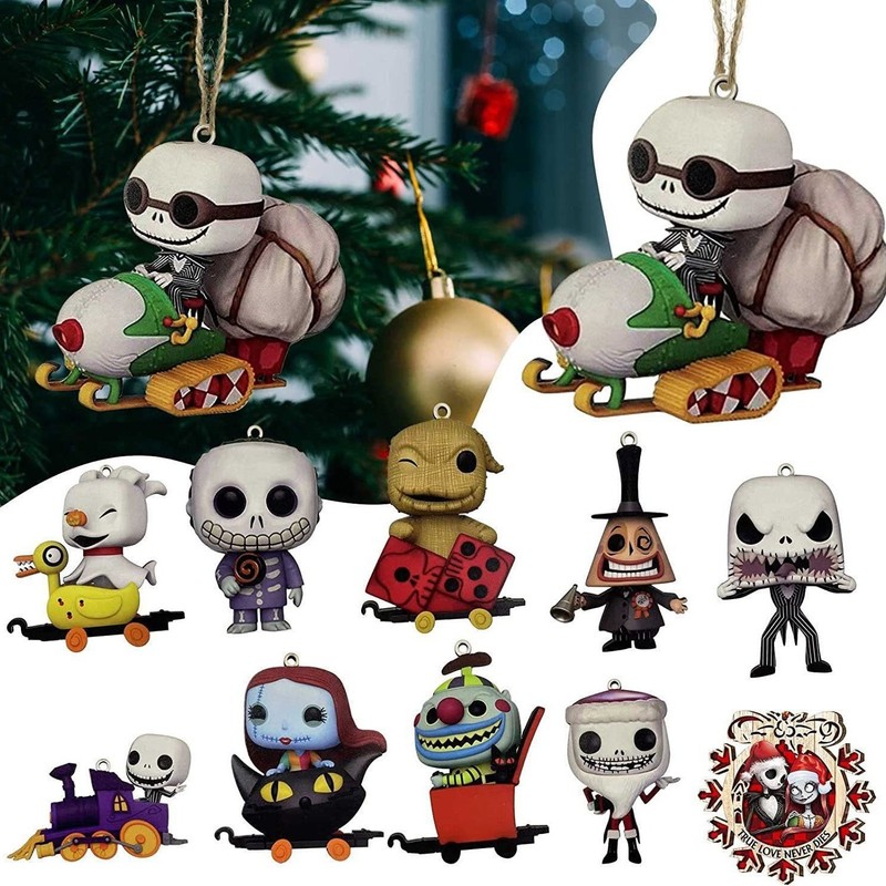 国境を越えた新製品かわいいクリスマス面白いアクリルクリスマスアクセサリー記念品プレゼントペンダント|undefined