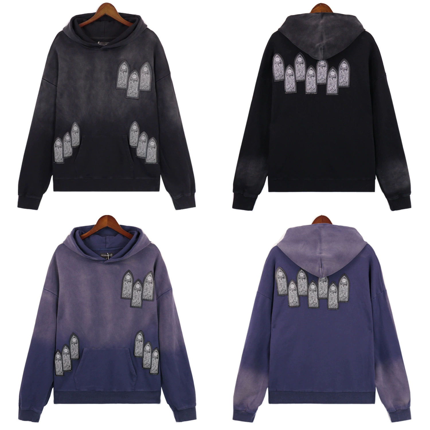 Американский ретро свитер Who DecidesWar для мытья воды старый тяжелый труд классический принт мужской повседневный толстовка с капюшоном