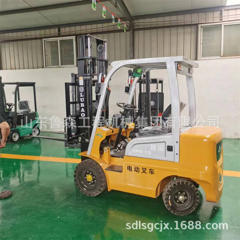 2吨3吨座驾式液压搬运推高车 新能源垫电瓶叉车