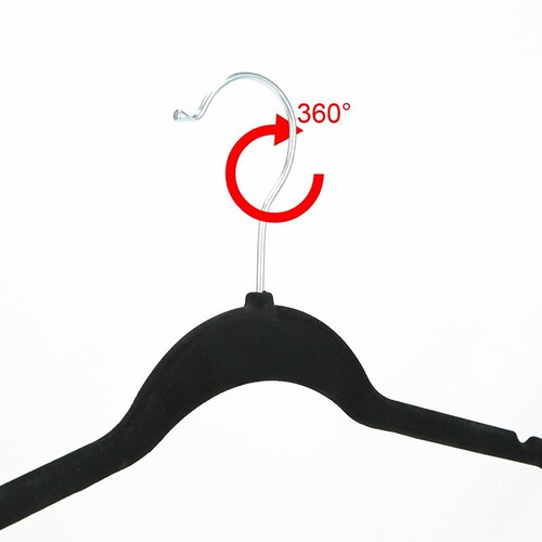 Seamless clothes hangers, anti-slip flocking clothes hangers, plastic translucent clothes hangers, wholesale organizers, new material clothes hangers storage and organization