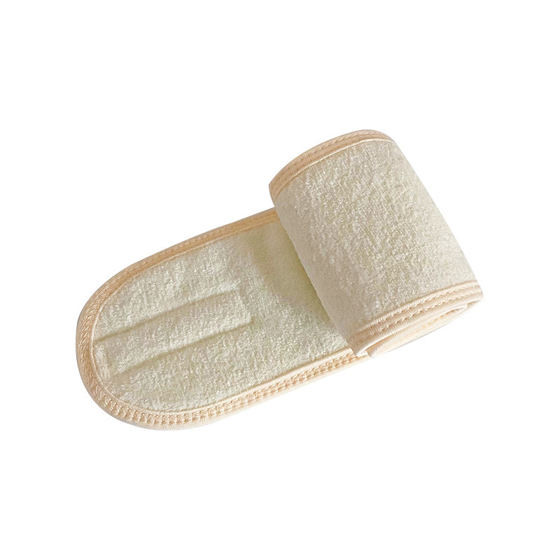 Comercio exterior transfronterizo material de velcro personalizado turbante de lavado de la cara de mujer coral veludo coral fábrica de joyas para el cabello tienda