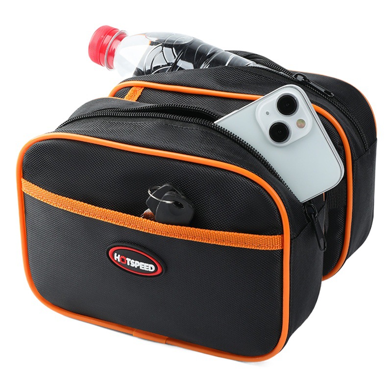New outdoor cycling bag mountain bike upper tube bag road bike saddle bag bicycle front beam bag single car front bag