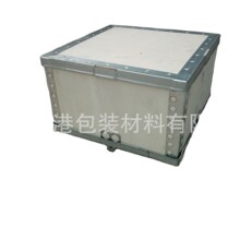 手提式钢带拼装木箱精巧简易坚固组装方便出口包装免熏蒸免检疫