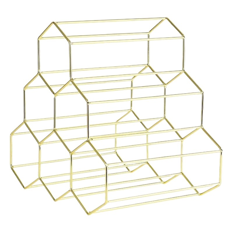 Soporte de decantador directo de fábrica soporte secador de filtro de vino estante de drenaje estante de vino de seis agujeros