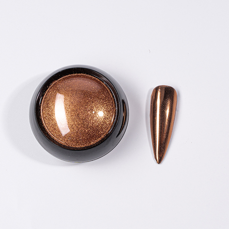 TikTok mismo Rainbow Mirror harina agua ondulación espejo mágico polvo al por mayor En stock suministro transfronterizo de uñas sólido espejo mágico polvo