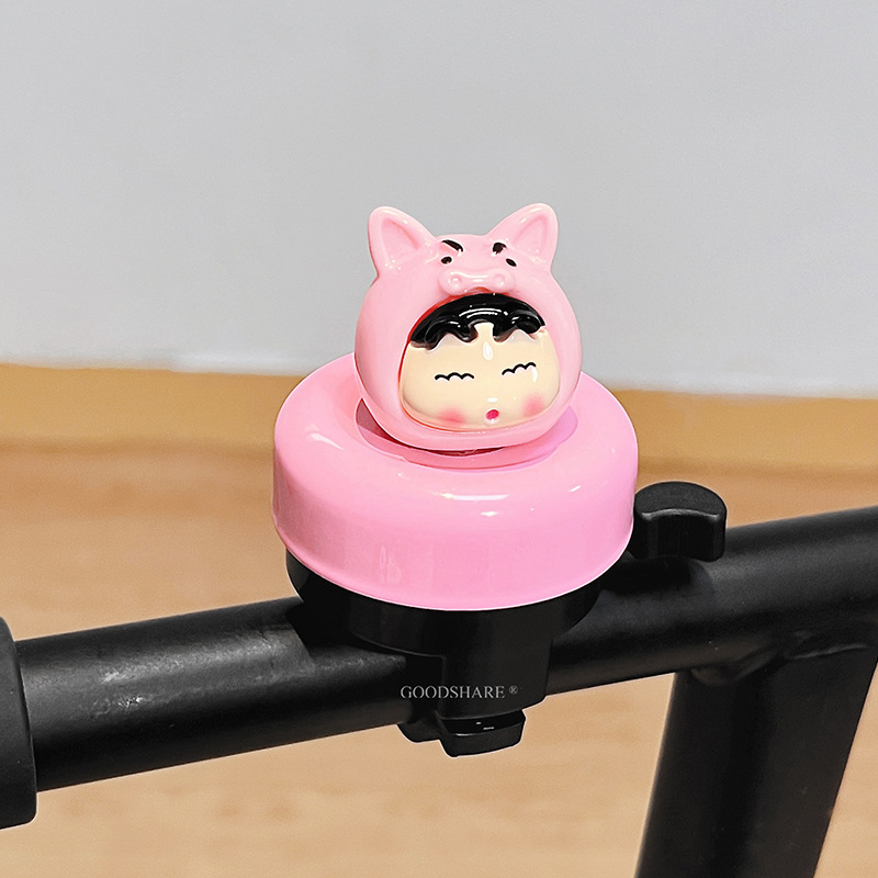 自転車ベルサイクリングハンドルバーホーンかわいい漫画マウンテンバイク子供用スクーターロードバイク装飾アクセサリー|undefined