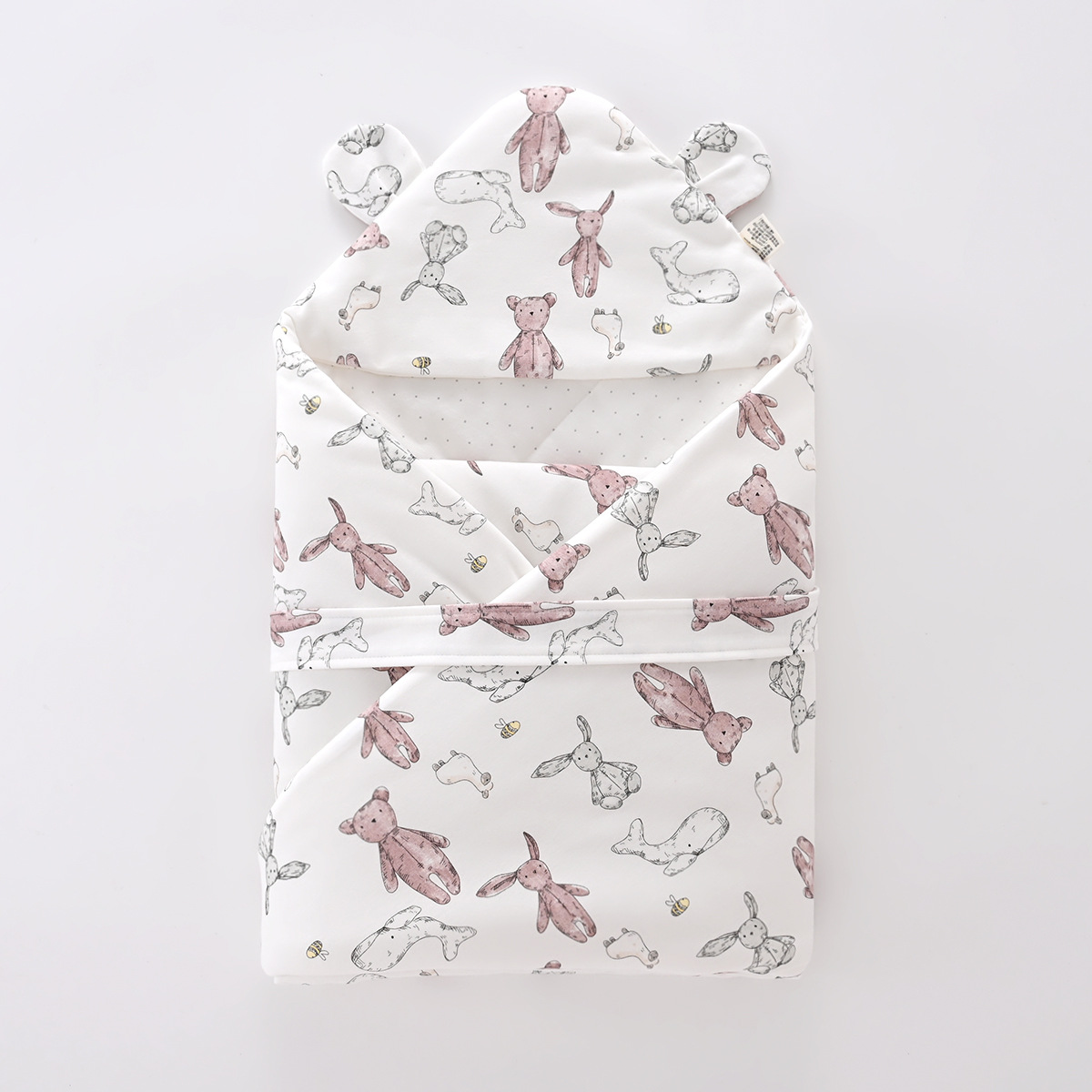 보라색 곰 이불