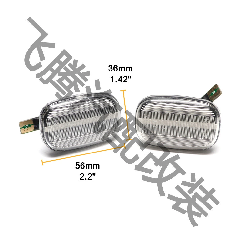 Подходит к Toyota Corolla RAV4 Camry Rela LED LED Leaf Board Lantern