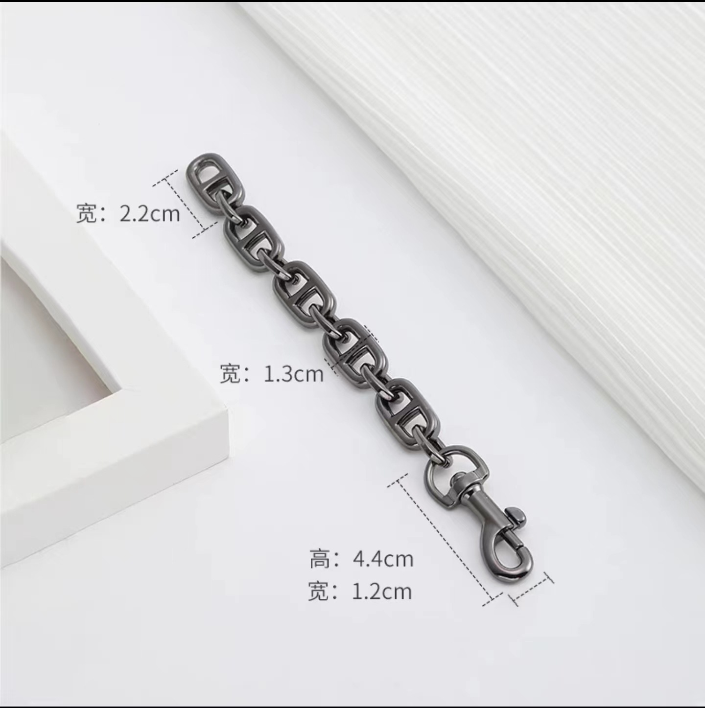 Creativo taller hecho a mano kou chi cadena de extensión correa de hombro accesorios bolsa de transformación cadena corta presbicia cambio cadena de la axila bolsa de la cadena