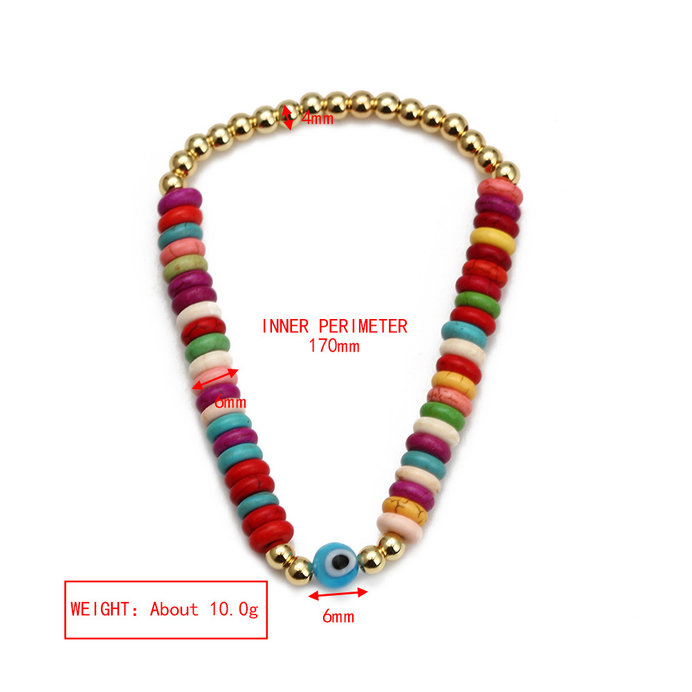 Fashion Eye turquoise Plating Bracelets 1 Piece