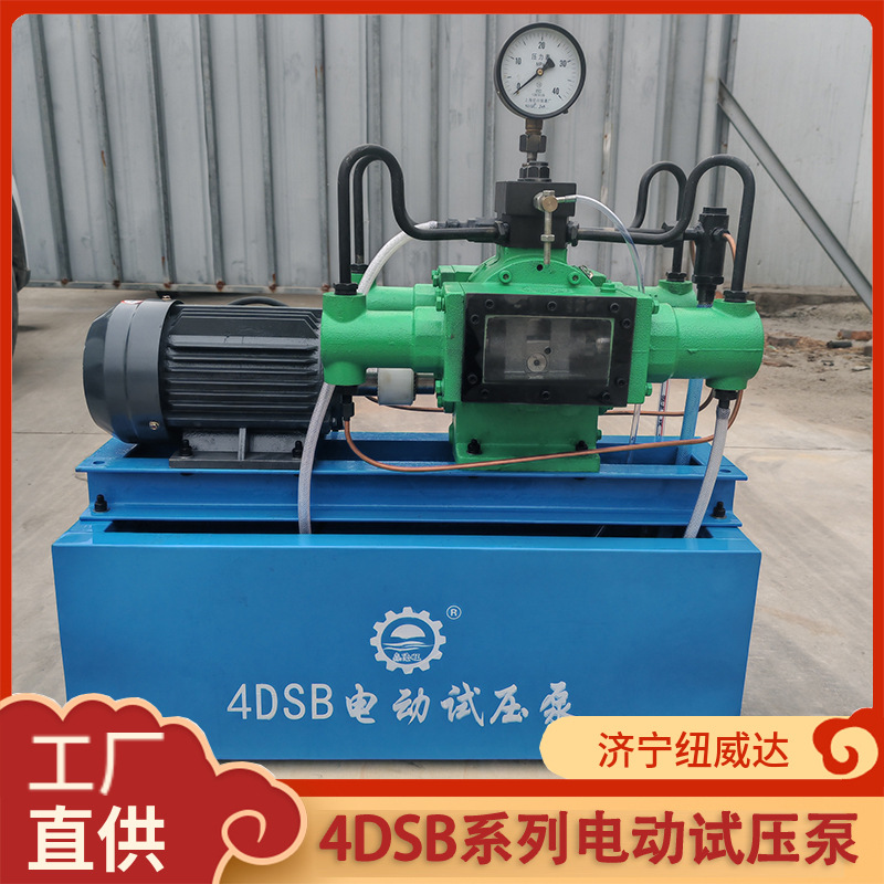 暖气管测压泵 4DSB-40电动试压泵 管路检漏仪压力泵