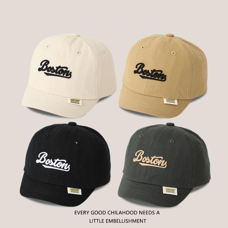 Sombreros para bebés primavera y otoño gorras delgadas gorras de lengua de pato gorras de béisbol para bebés de género y género gorras de sombreros para bebés de estilo coreano gorras de sol para bebés de estilo coreano