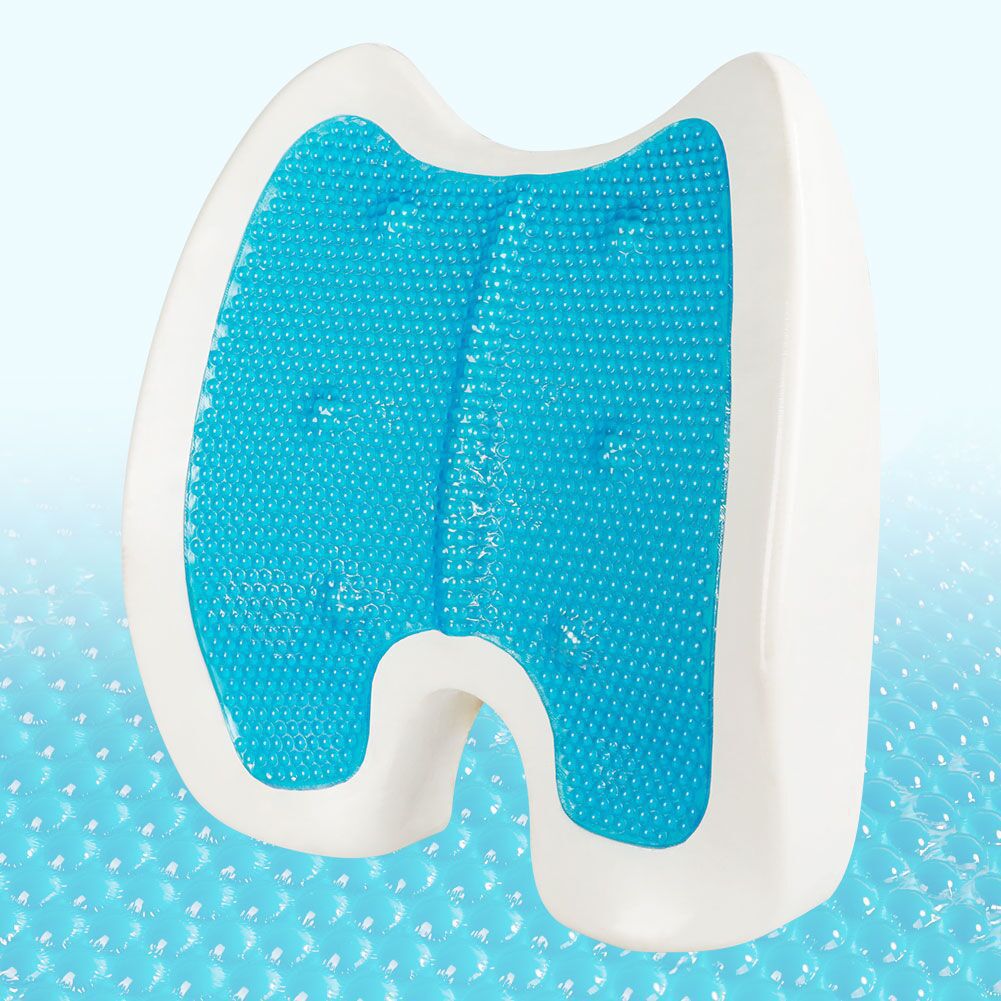 Nuevo gel de espuma de memoria soporte lumbar Amazon oficina en casa almohada lumbar ebay cojín del asiento transfronterizo