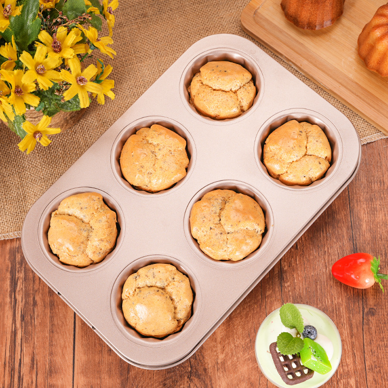 Canneles Dessert Cake Mold Canneles Single Cup/4/6/9/12 Even with Canneles