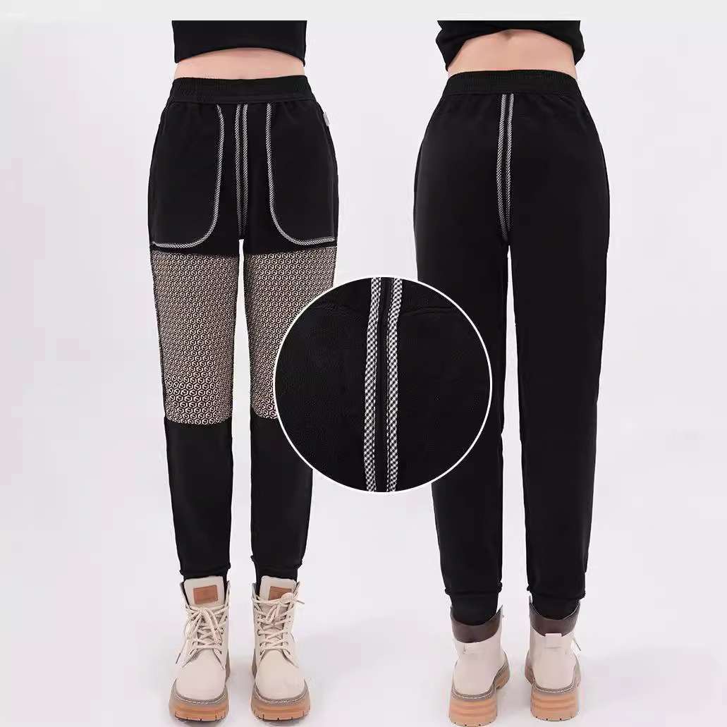 800グラムの爆発的な男性綿ズボンは冬に保温ズボンを厚くして、ズボンを履いて代発をサポートしています