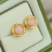 S925 Серебряный инкрустированный натуральный порошок Aobao порошок Opal Яйцо лицо переплетено, модно и маленькие ежедневные женские серьги-серьги