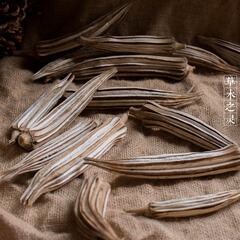 オーストラリア葵唐辛子乾燥果串材料大オクラ天然植物工芸品DIY手作り乾燥花材料