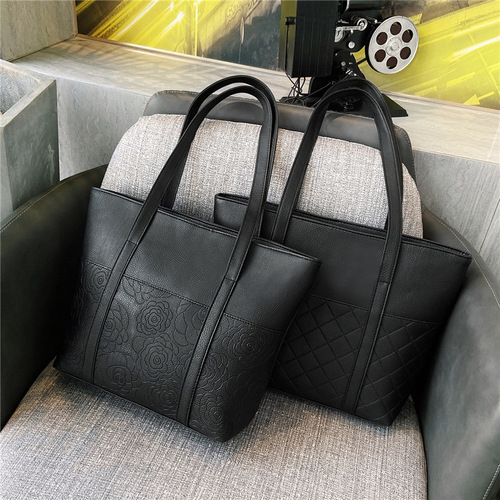 Bag 2020 New Korean Style Trendy Large Capacity Women's Student Shoulder Bag Tote Bag Versatile Simple