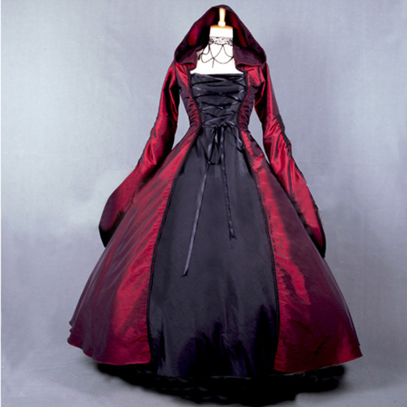 Medieval Vintage Lolita Loita Gothic Victorian dress Court Dress Evening Dress