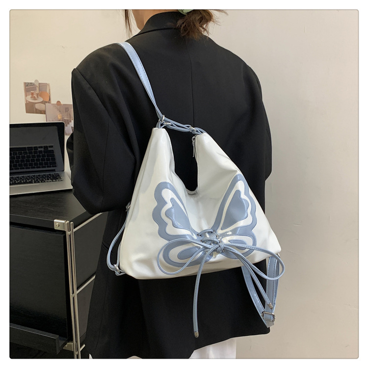 New large-capacity bag women's shoulder bag 2023 autumn casual versatile backpack high-end class commuting support_voghion.com