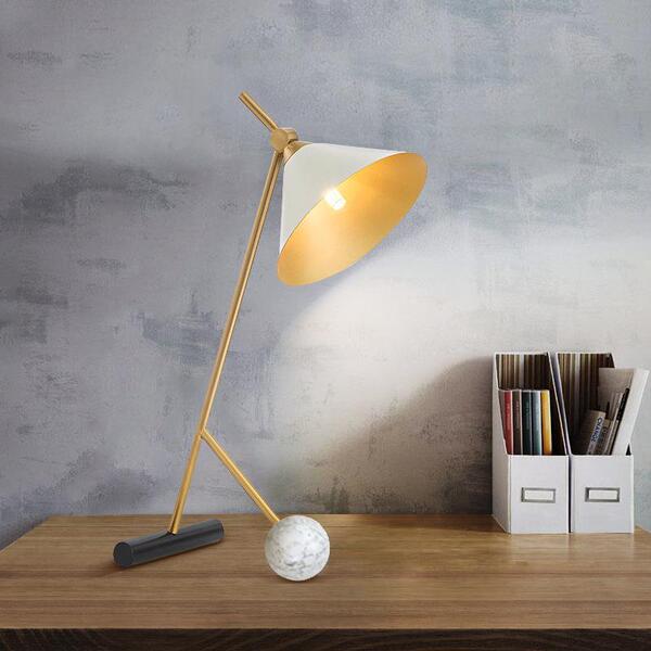 Modern and minimalistic fashionable creative marble table lamp for…