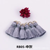 Earrings with tassels, accessory, 2cm, polyester, wholesale