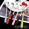 Dessert spoon, coffee mixing stick, cartoon fruit fork, tableware stainless steel, Birthday gift