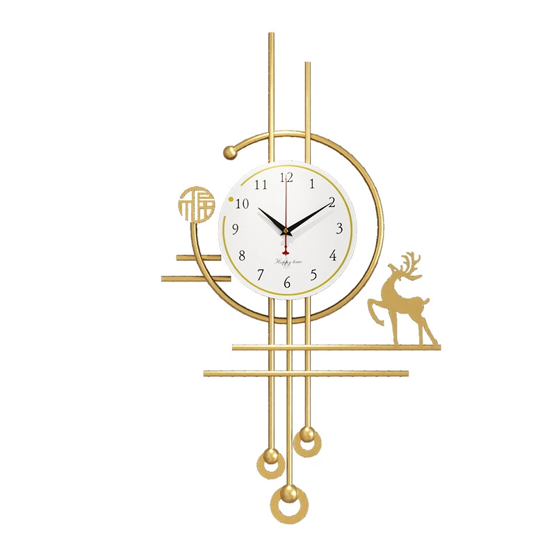 Creative fashionable modern wall watch, light luxury style, simple and elegant design