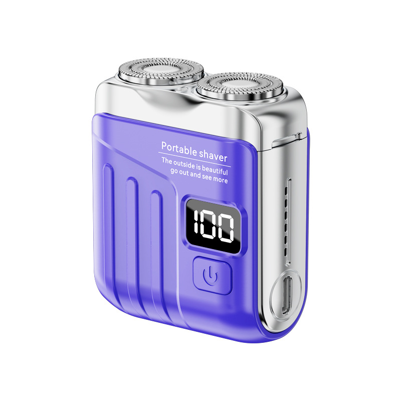 Magnetisch elektrisch scheerapparaat voor mannen, mini, ultra schoon, draagbaar, waterwasbaar, TikTok, nieuw_voghion.com