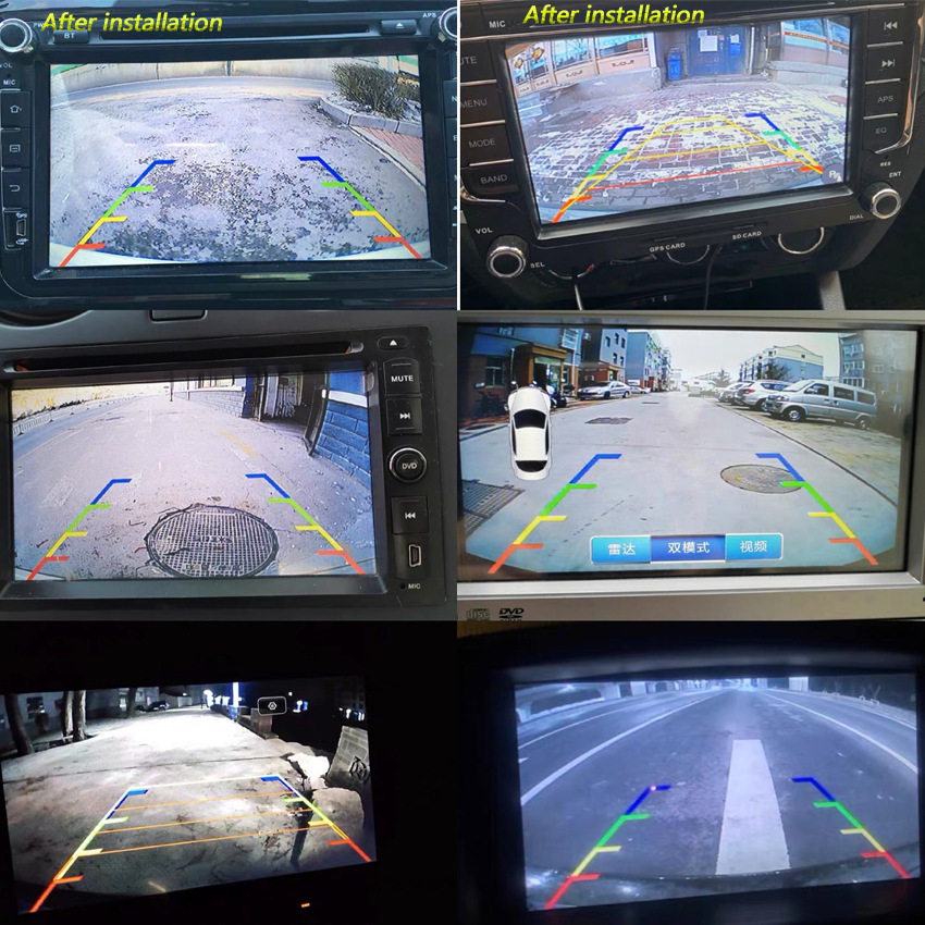 Suitable for 1213 Jeep Wrangler Car Integrated High-Definition Night Vision Reversing Rear View Reversing Camera