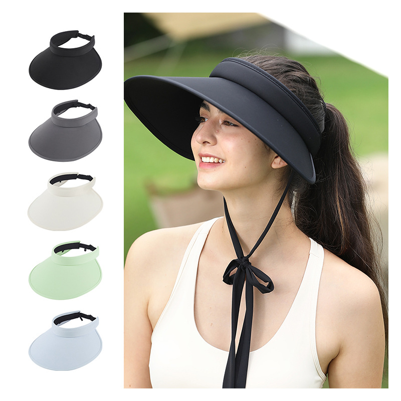 In-Stock Foldable Full-Face Sun Protection Visor Hat for Sports and Cycling, Uv Protection Sun Hat, Seamless Breathable Sunshade Hat