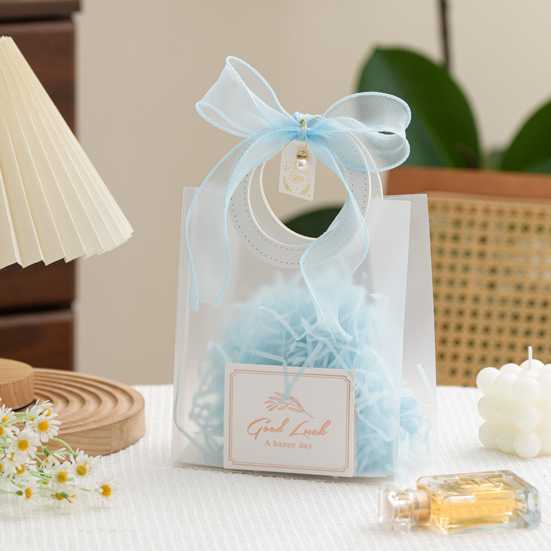 Bolsas de regalo, bolsas de mano, bolsas de regalo de mano, bolsas de regalo de cumpleaños, bolsas de regalo de día de San Valentín, bolsas pequeñas y transparentes