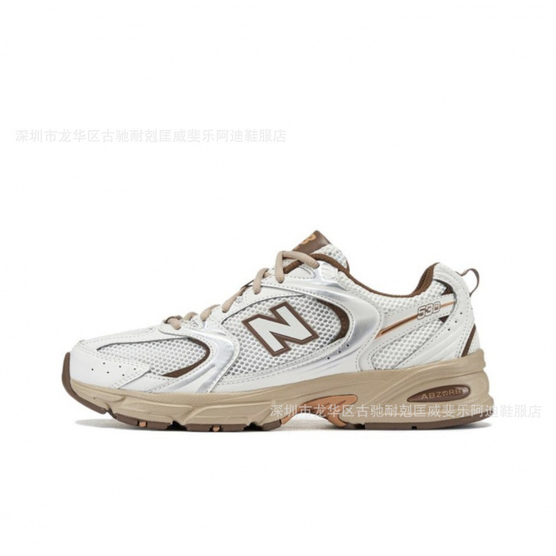 莆田高バージョンnb530灰銀男女モデル純原ネット夏カップルスポーツレジャーおじさん靴|undefined