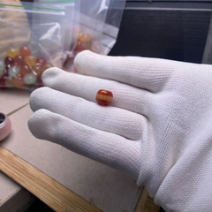 天然一线天珠药师珠配件diy手链散珠佛珠高端配珠腰顶珠
