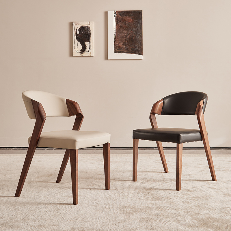 Silla de comedor de madera maciza S21 (a partir de dos)