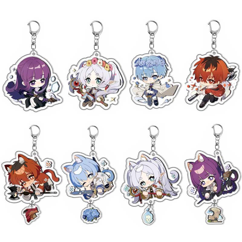 [Interlayer] buried fulilian acrylic keychain pendant anime peripheral pendant in stock generation hair