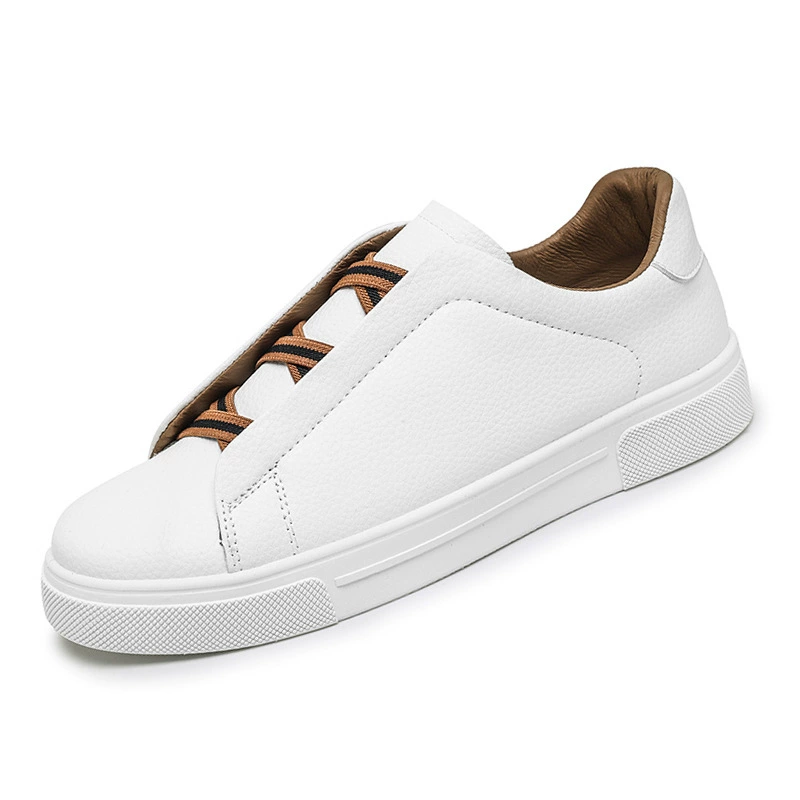 Breathable black light panel, universal white shoes, soft sole