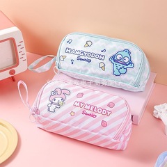 高颜値サンリオ筆袋小学生手提げ二重文房具ケース大容量アニメ女の子鉛筆袋