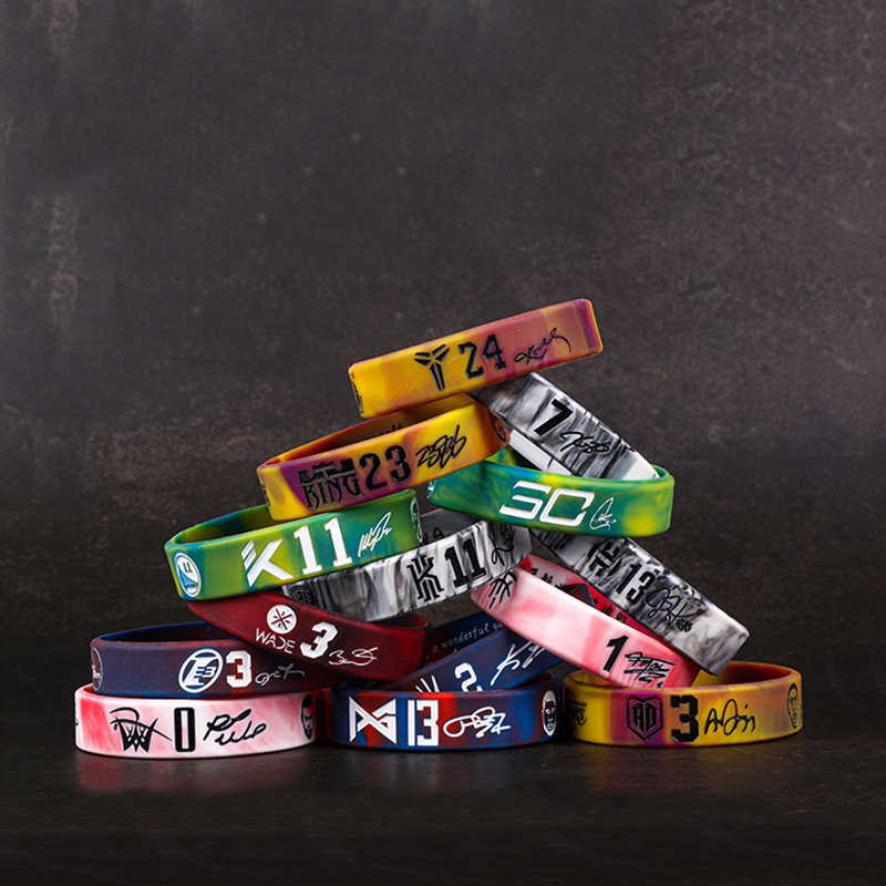 Basketball bracelet luminous Avatar inspirational lava camouflage silicone Sports wristband star bracelet sports bracelet Basketball bracelet luminous Avatar inspirational lava camouflage silicone Sports wristband star bracelet sports bracelet