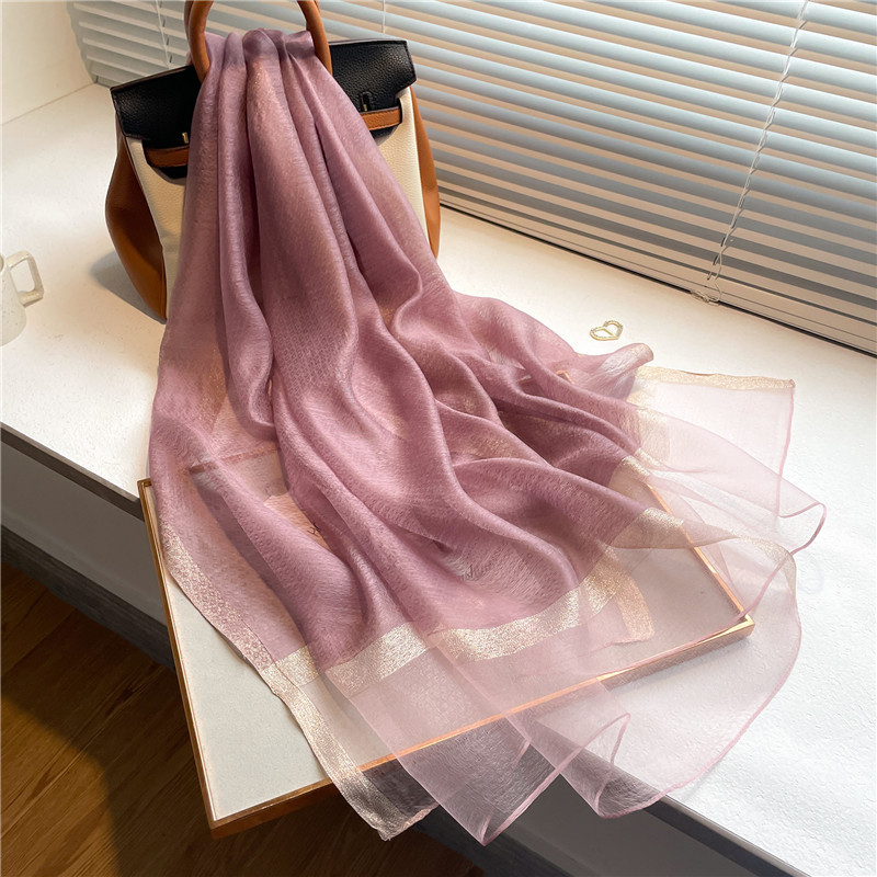 골드 실크 퍼플