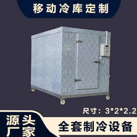 移动冷库 大容量 冷藏 冷冻 冷藏箱冰柜 保鲜 厂家直销 保鲜库