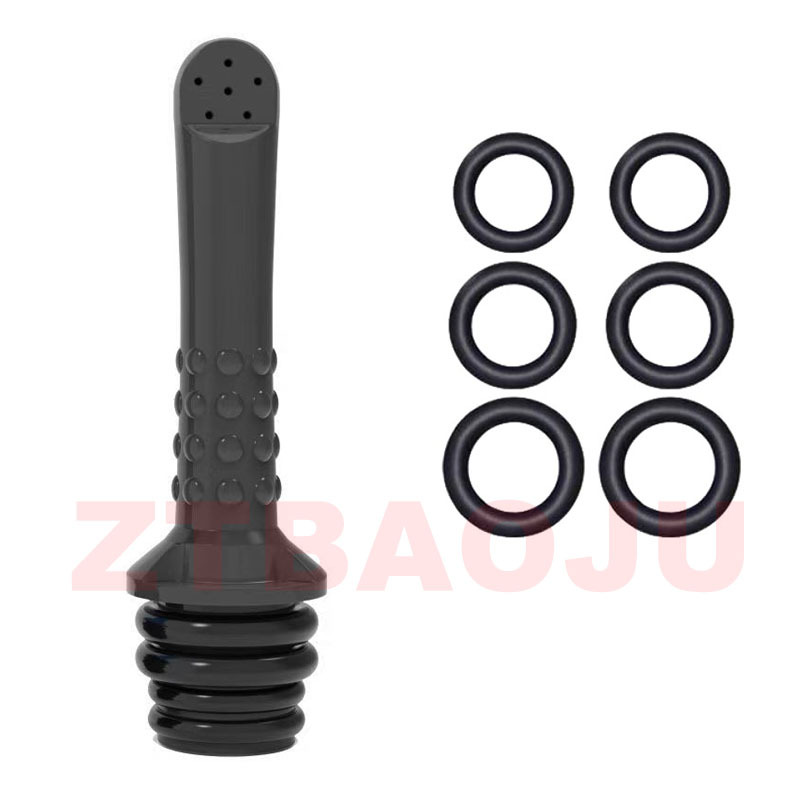 1팩 - 블랙 + 예비링(가방)