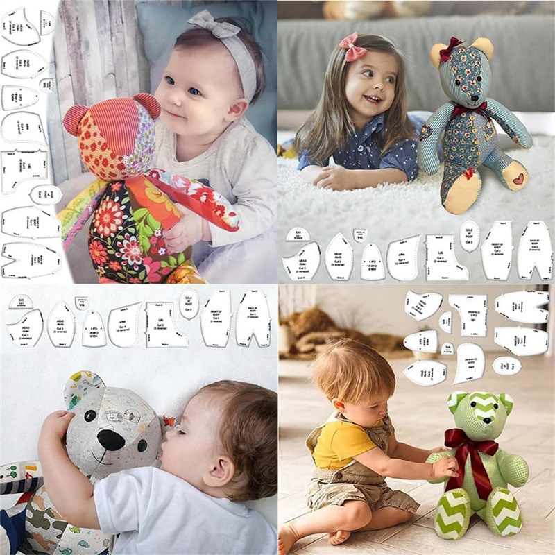 Cross-border Home Memory Bear Rule Template Set