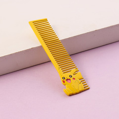 米迪狐 神奇寶貝美發梳皮卡丘梳子可愛周邊禮物 日本動漫手辦贈品