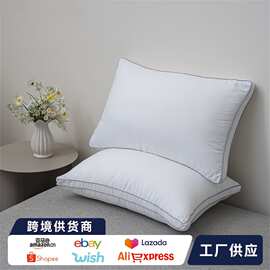 bed pillow立体枕亚马逊枕芯枕头工厂Down Alternative跨境枕头