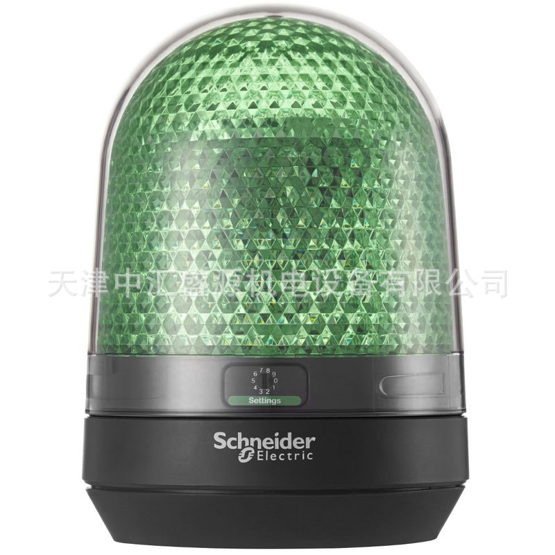 XVR3B03声光报警器绿色DC12~24V无马达报警灯XVR3B03