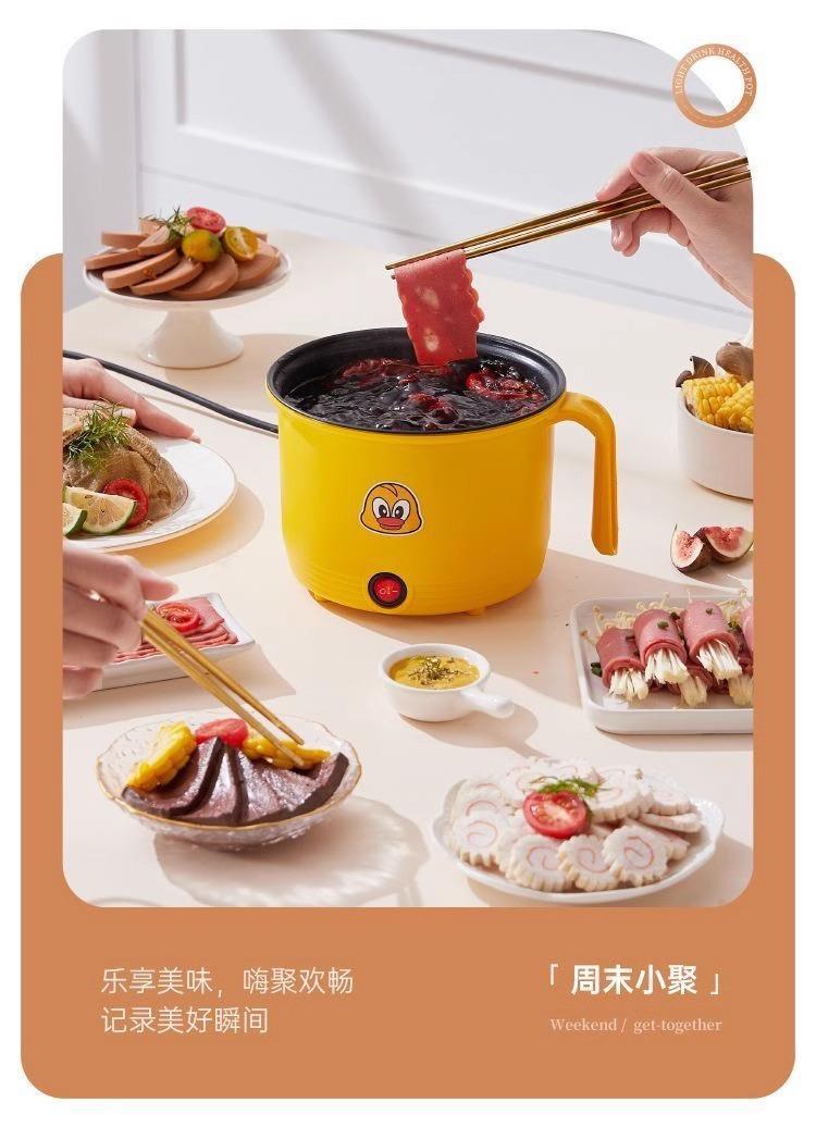 Multifunctional Mini Electric Cooker Steamer and Cooker All in One Non Stick Pot for Dorm Home Use specifications